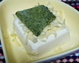 とろけるチーズオンザ豆腐バジルソースかけ作り方1写真