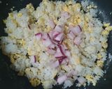 赤カブ漬けのスープチャーハン作り方3写真