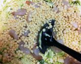 高野豆腐と小エビのお好み焼き作り方1写真