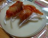 簡単おつまみ～キムチ～作り方1写真