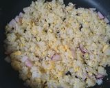 赤カブ漬けのスープチャーハン作り方4写真