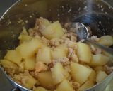 ジャガイモと高野豆腐の鶏そぼろ煮！作り方7写真