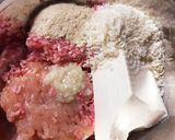 油揚げのひき肉くるくる煮作り方3写真