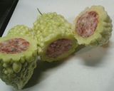 肉汁の量がやばい！ゴーヤの肉詰め！作り方5写真
