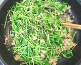 簡単・即席☆豆苗のツナ塩昆布炒め作り方4写真