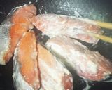 冷凍シャケ焼き肉マヨネーズ◆激ウマ作り方4写真