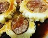 肉汁の量がやばい！ゴーヤの肉詰め！作り方14写真