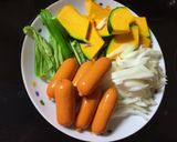 *トマト鍋 フラメンカエッグ*作り方1写真