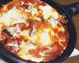 *トマト鍋 フラメンカエッグ*作り方5写真