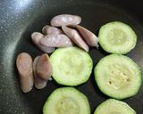 ズッキーニの☆トマトソースパスタ☆作り方3写真