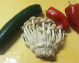 食感命☆マコモダケとズッキーニの炒め作り方4写真