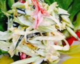裂きイカのゴママヨサラダ作り方5写真
