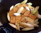 余ったすき焼きのタレDE厚揚げの卵とじ☆作り方3写真