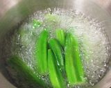 簡単あと一品☆オクラとちくわの塩昆布和え作り方1写真