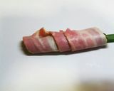 アスパラ、ベーコン、チーズの三色春巻き♪作り方2写真