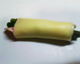 アスパラ、ベーコン、チーズの三色春巻き♪作り方3写真