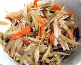 レンジで簡単ごぼうのきんぴら作り方5写真