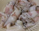 小イカ丸ごと煮。作り方1写真