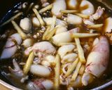 小イカ丸ごと煮。作り方4写真