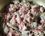 豚肉と小松菜の生姜炒め作り方3写真
