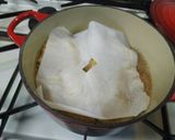 油あげ巾着煮～とろりチーズ入り作り方6写真