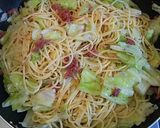 ヘルシー!コンビーフときゃべつのパスタ作り方4写真