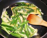 簡単ふわふわニラ玉♪作り方4写真