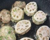 蓮根の挟み焼き☆洋風and和風の2種作り方3写真