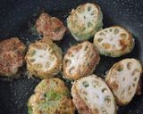 蓮根の挟み焼き☆洋風and和風の2種作り方4写真