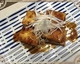 高野豆腐の鶏挽肉はさみ焼ソテー作り方7写真