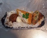 小さな『のり弁』☆スティックおにぎり！作り方4写真