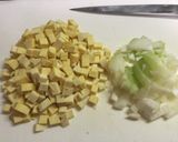 チョリソーとサツマイモのスープ作り方2写真