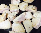鶏胸肉ピーマンの胡麻味噌マヨ炒め❤️作り方4写真