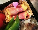 お弁当にたまごベーコン♡作り方10写真