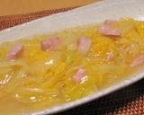 白菜と豚肉のミルフィーユ蒸し作り方8写真
