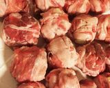 かさ増し!小さなこうやと竹輪の豚巻き団子作り方5写真