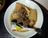 血管プラークダイエット食527（牛煮物）作り方3写真