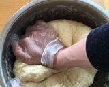 簡単パン生地＊1kg使い切り＊冷凍保存作り方5写真