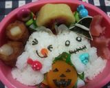 簡単☆ハロウィン おばけちゃんのキャラ弁作り方5写真