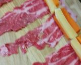 お弁当にぴったり！な野菜肉巻き作り方4写真