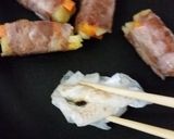 お弁当にぴったり！な野菜肉巻き作り方6写真