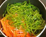 切り昆布とさつまあげの煮物作り方3写真