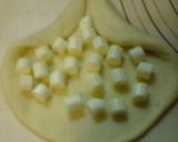 HBで♡チーズごろごろ♫Ｗチーズパン作り方3写真