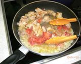 鶏肉のレモン＆トマト煮作り方3写真