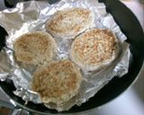 簡単豆腐ハンバーグ！きのこのデミソース♪作り方12写真