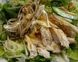 蕎麦と鶏ムネ肉のヘルシーサラダ仕立て作り方12写真