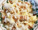鮭卵天かす丼作り方3写真