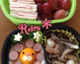 長男運動会*ポンデライオンシチュー弁当作り方7写真