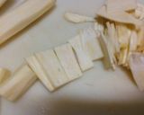 旬のマコモダケ✡椎茸も一緒にバターソテー作り方5写真