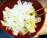 ほっこり♡白菜と平てんのあったか煮物♡作り方3写真